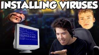 Installing Viruses on Windows 98 - MattKC