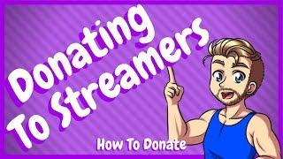 How to Donate on Twitch