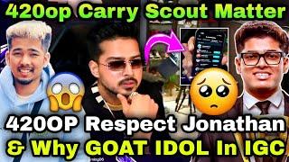 420OP On Why Jonathan Is Real GOAT IDOL & Funniest Scout Training Ground Coach  Training Exposed