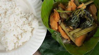 Harvesting and Cooking Veggies -sweet potato, eggpplant,malunggay - by Joems LIfestyle Cooking