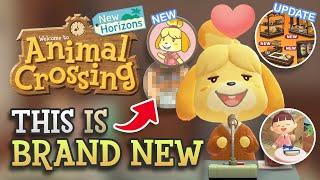 This is NEW for Animal Crossing New Horizons (& News Announced)