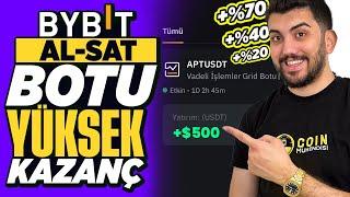 Bybit Borsa Al-Sat Robotu İle Kazanmak Grid BOT Kaldıraç Stratejim