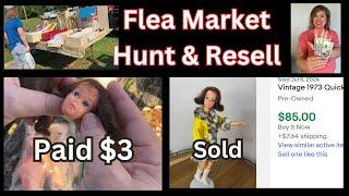 Best Flea Market in SC Hunting Vintage Barbie dolls to resale on Ebay