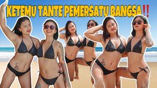 CHALLENGE TU OVY MANJANGIN R4MBUT K3T3K | EXPLORE KUBU BEACH BALI BARENG TU OVY‼️