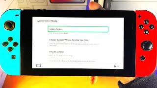 How To Enter & Exit Recovery Mode on Nintendo Switch | Full Tutorial