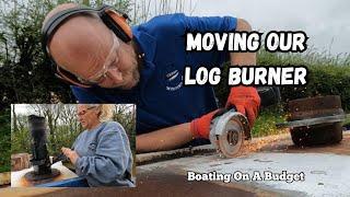 Moving a log burner on a boat - How hard can it be...?