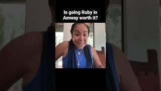 She went Ruby in Amway and what she experienced wasn’t very nice…#amway #antimlm #mlm