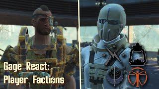 Nuka World - Gage Reacts - Player Factions