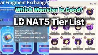 Newbies can get free LD NAT5 tickets - LD NAT5 Tier List [Summoners War Chronicles]