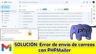 Solución de Apps menos seguras Gmail | PHPMailer ( Enviar correos con PHPMailer )