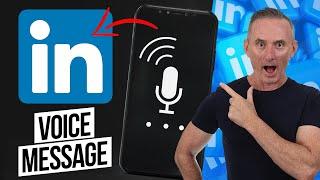 How To Send a Voice Message on Linkedin