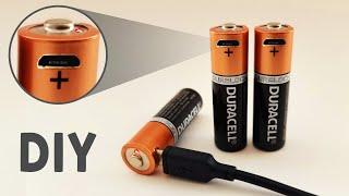 How to make Rechargeable 1.5v Li-Ion battery | DIY Rechargeable 1.5v battery at home