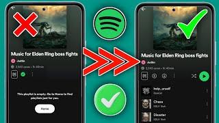 Spotify mod apk Not Working | Spotify Playlist Empty Problem | Spotify Free Premium 2025