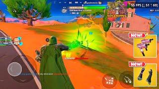 Samsung S23 Ultra 60 FPS Fortnite Mobile Gameplay *NEW ULTRA DOOM Mythic Update! Victory Von Doom!*