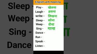 English vocabulary| English words meaning#englishwords#Shorts