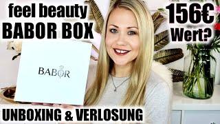 NEUBABOR BOX 156€ WERT?! feel beauty BABOR BOX | UNBOXING & VERLOSUNG