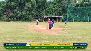 Live Cricket Match | Pro Cricket Academy (PCA) vs JMD TITANS | 07-Sep-24 12:45 PM 30 overs | BK Pra