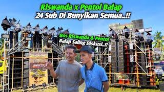 Ternyata Begini Suara 24 Subwoofer Riswanda x Pentol Balap Audio Di Bunyikan Semua..!!