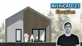 ArchiCAD 27: Elevation in 10 minutes - Beginners workflow