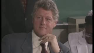 President Clinton in New Brunswick, NJ (1993)