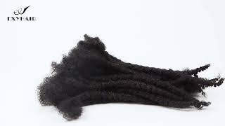 Textured Locs Afro Kinky Human Hair | feat. EXYHAIR