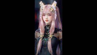 [4K] AI ART LOOKBOOK AMAZING COLLECTION‐Asian The Beautiful Coser Game Lady GenZ Sexy Girl