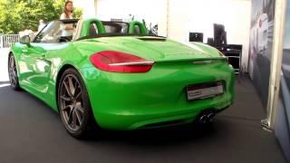 Green Porsche Boxster S HD