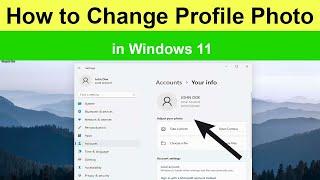 How to Change Profile Photo in Windows 11?