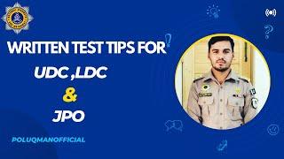 How to Pass the Motorway Police Written Test for UDC, LDC, & JPO"