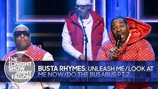 Busta Rhymes: Unleash Me/Look At Me Now/Do the Busabus Pt.2 | The Tonight Show Starring Jimmy Fallon