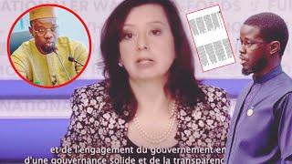 Très bonne nouvelle! Le FMI soutient SONKO & Diomaye… Julie Kozack annonce qu’ils vont rapidement…