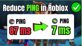 How to FIX High PING in Roblox (NEW*) | Lower PING in Roblox