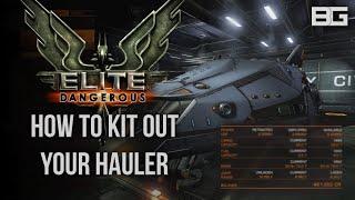 Elite: Dangerous - How to outfit your hauler for more profit in trading!