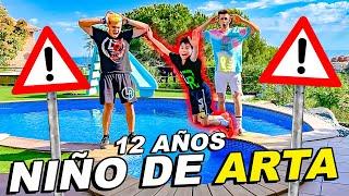 ENSEÑANDO PARKOUR al NIÑO de ARTA en la MÁXIMO HOUSE *12 AÑOS*