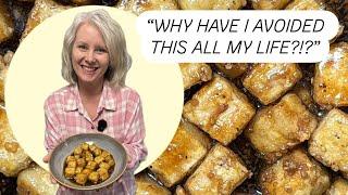 Momma tries Tofu for the first time and…omg…we LOVE IT!