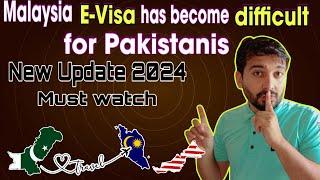 Malaysia evisa for Pakistani | Malaysia evisa New Update 2024