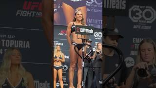 TABATHA RICCI WEIGH IN (UFC JACKSONVILLE)