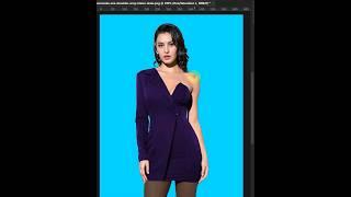 How to Undress in Photoshop #shorts #photoshoptutorial