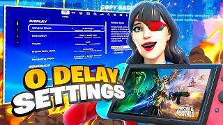*NEW* 0 DELAY Nintendo Switch SETTINGS + Sensitivity For Chapter 5!