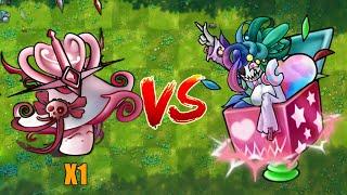 PVZ Fusion 2.3 Challenge!! 1 New All Plants Fusion VS 400 Zombie Random - Who Will Win?