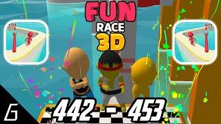 Fun Race 3D | Gameplay Walkthrough | Level 442 - 453 + Bonus (iOS, Android)