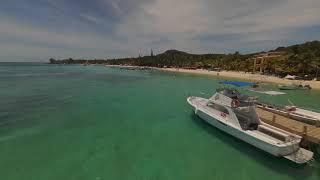 Roatan Honduras West Bay FPV Beach Run 2024 with Avata 2