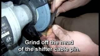 ATFSPEED Shifter Cable Repair Pin Installation