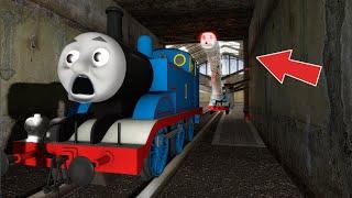 Building a Thomas Train Chased By Cursed Thomas and Friends in Garry's Mod