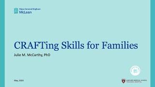 CSP 2024 Webinar 10 CRAFTing Support for Families