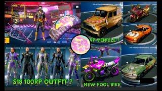 S18 Upcoming All tire Rewards & Vehicle skins 