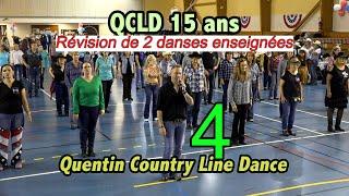 Danses du stage des 15 ans de "Quentin Country Line Dance" à Élancourt (78) samedi 23 novembre 2024.