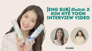 [ENG SUB] 210719 Kim Hye Yoon - Interview video