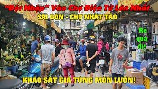 Khám Phá Chợ Nhật Tảo - Chợ Đồ Điện Tử Lớn Nhất Sài Gòn - Đi Dọ Giá Từng Món 1 Luôn!