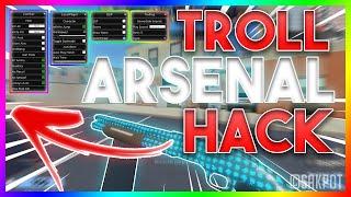Hack Trolling : Roblox Arsenal Hacking Gameplay (2024) Darkhub